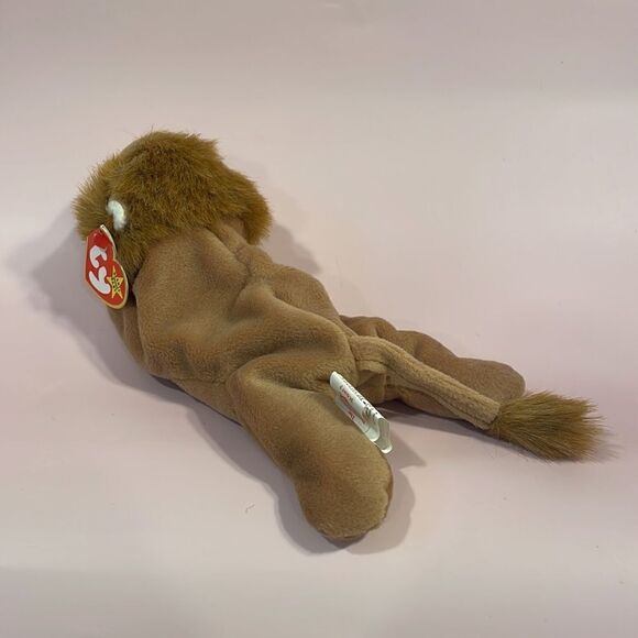 Vintage 1996 Ty Beanie Baby Roary The Lion PVC Pellets NWT Excellent Condition - Picture 3 of 10